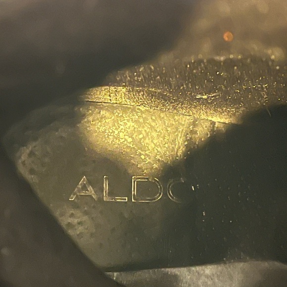 ALDO black suede boot size 7 - Picture 5 of 8